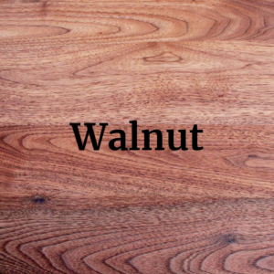 walnut wood sample