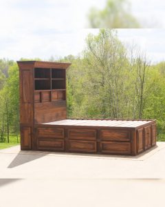 Walnut Captians Bed