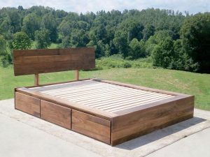 6 drawer storage bed with platform extensions