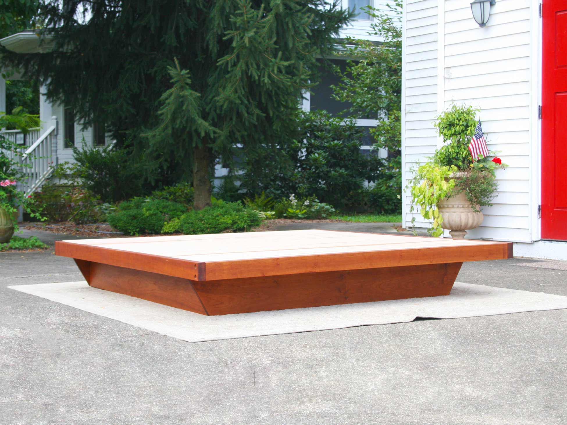 Low Platform Bed Frame NcFnN01