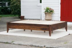Simply Elegant Platform Bed side view
