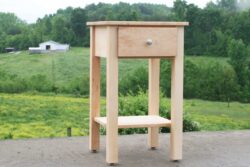 Nightstand with secret storage compartment
