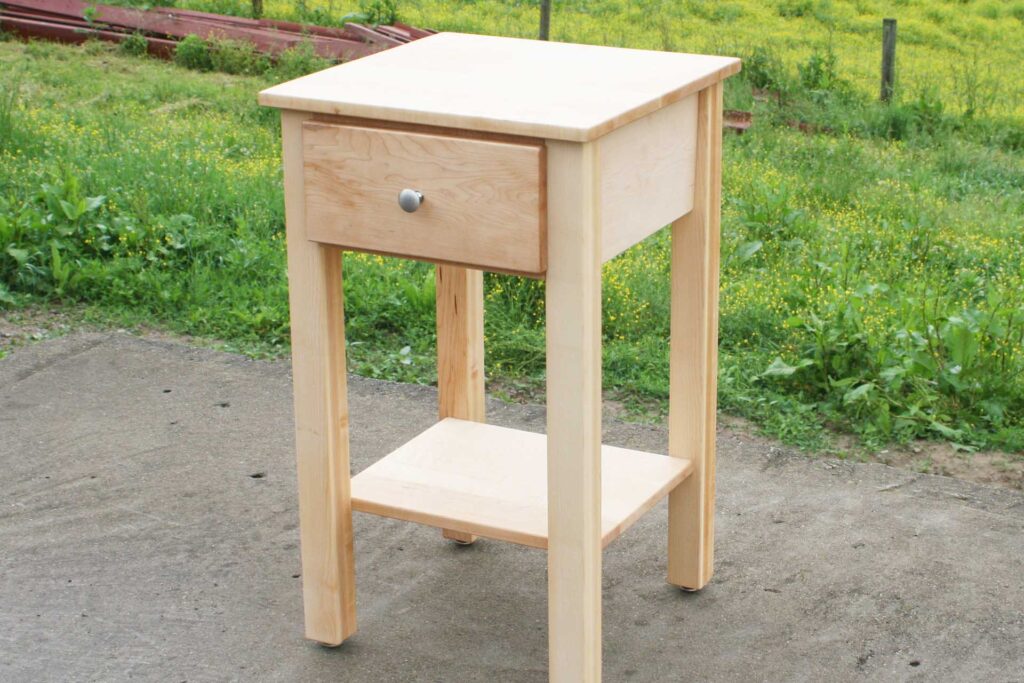 nightstand with secret storage compartment