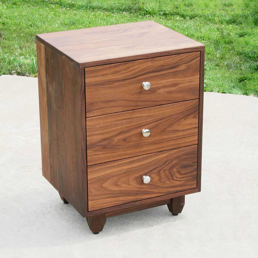 Three drawer nightstand bt030b