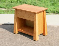 Mission style nightstand