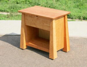 Mission style nightstand