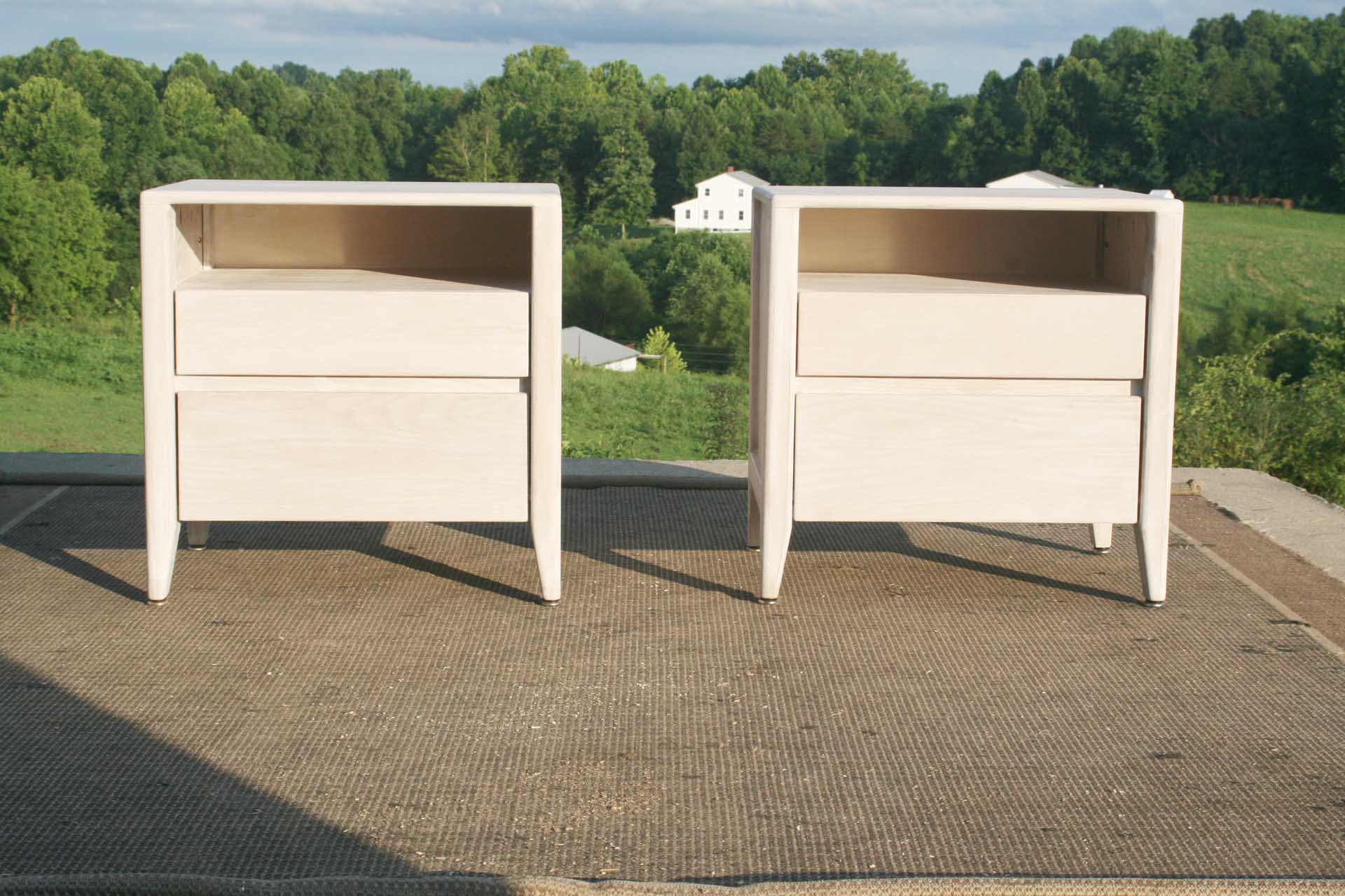 2 drawer nightstand bt120a