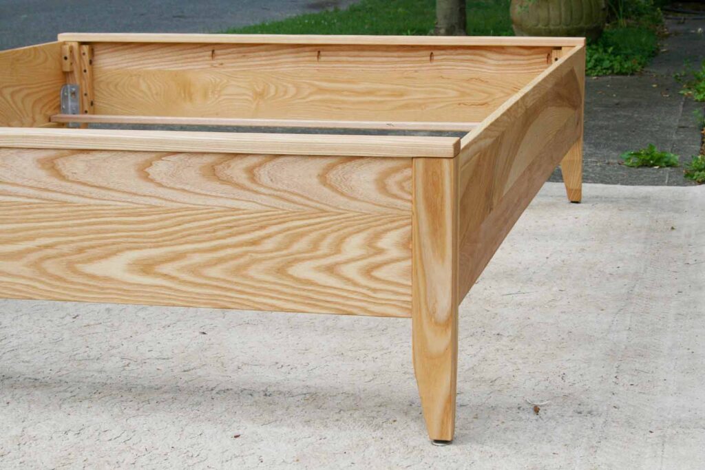 low profile box spring bed frame