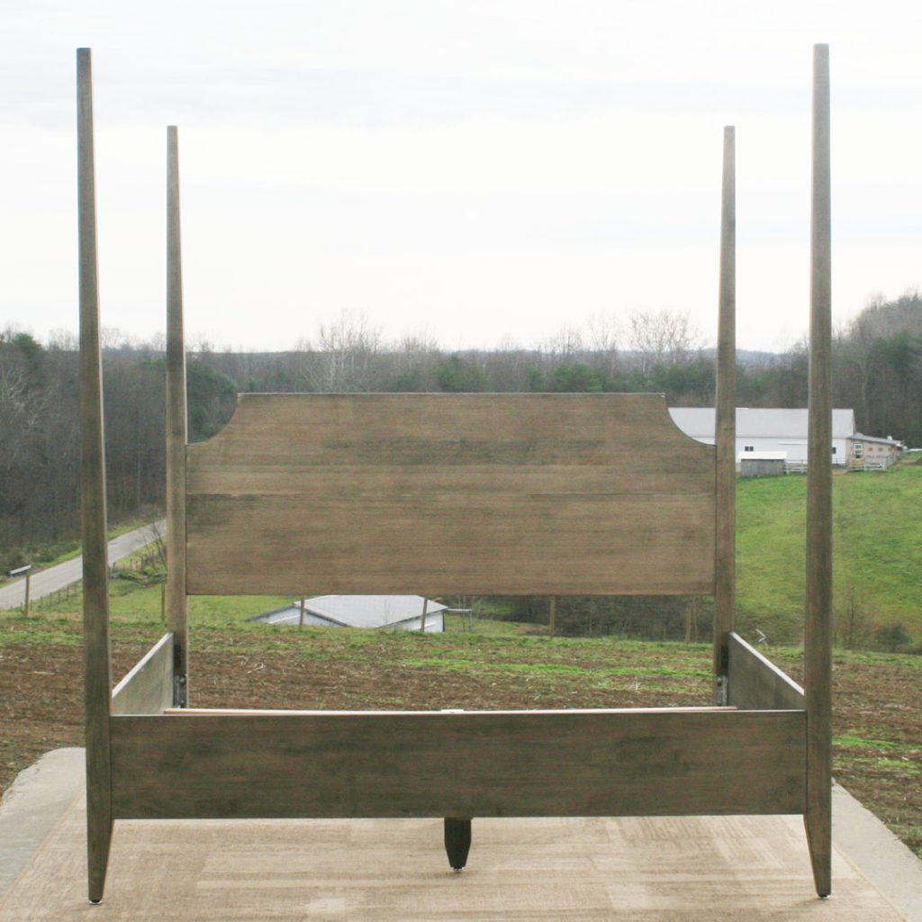 Ebony 4 Poster bed