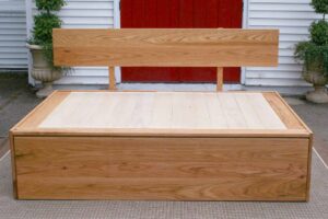 Trundle Bed with headboard front view