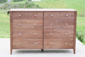 10 drawer double dresser
