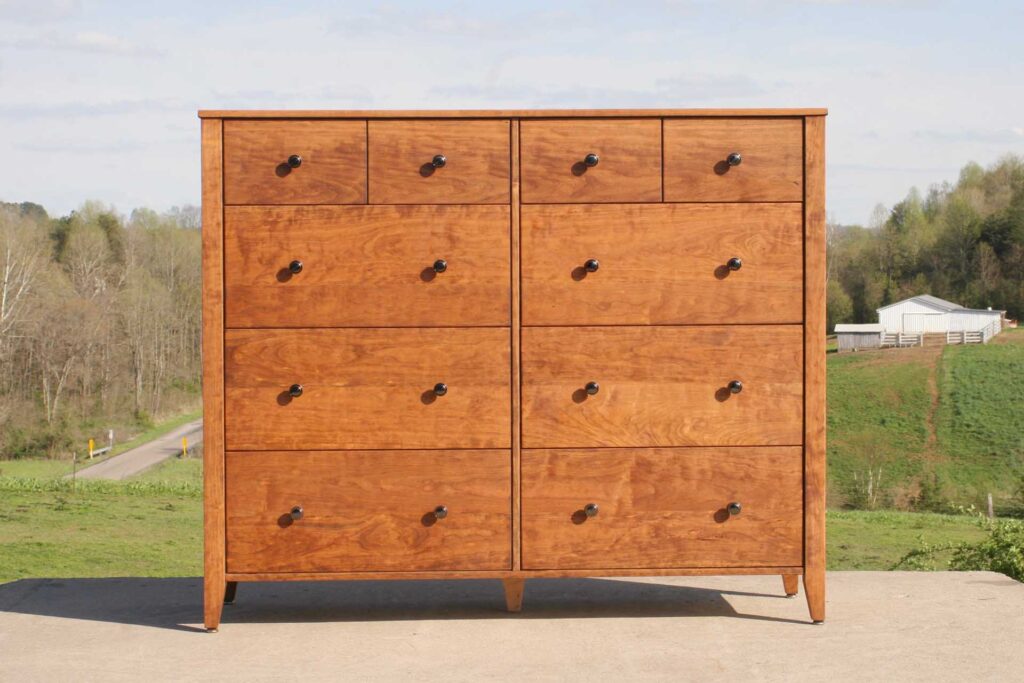 Cherry double dresser