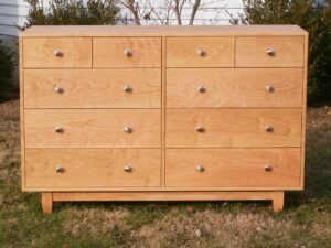 large wood dresser
