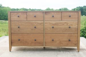 8 drawer double dresser