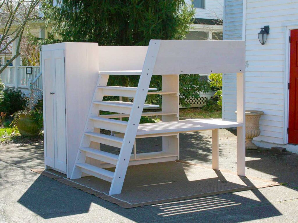 loft bed with storage