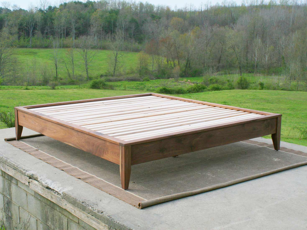 Simple Low Platform Bed