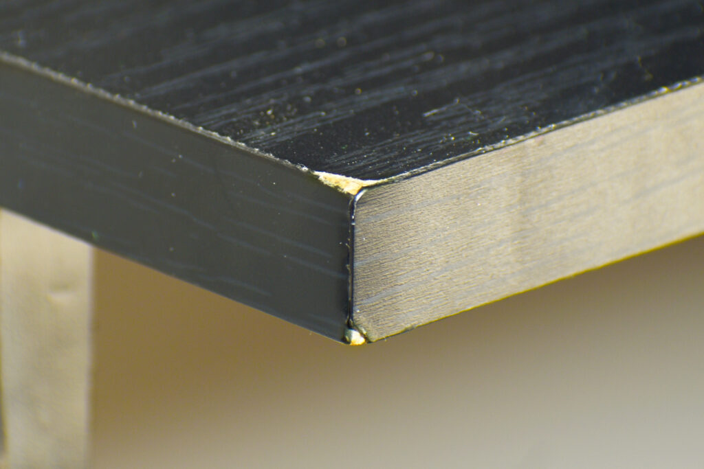 chipped IKEA desk