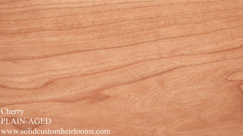 naturally aged cherry wood
