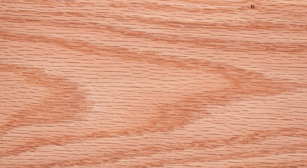 red oak wood sample