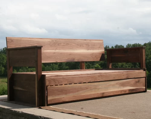 Click to view full screen 3-Function Trundle Bed with sleigh backboard NtRnS1s photo review