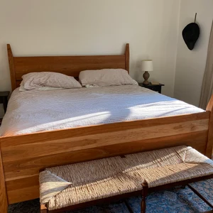 Box Spring Bed with tapered posts nbrnv07-1 photo review