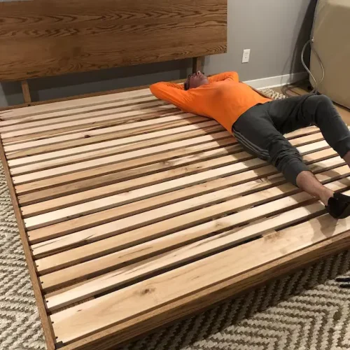 Click to view full screen Low platform storage bed with 4 drawers ndfvs01 photo review