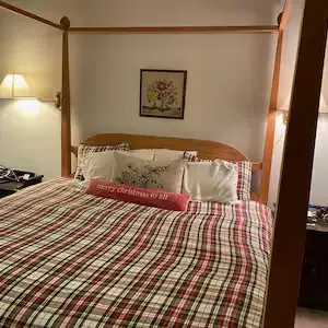 Click to view full screen Canopy Bed with an Arched Headboard and Tapered Posts cbrnp3 photo review