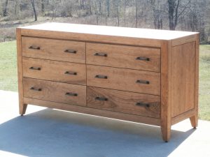 dresser with 6 drawers