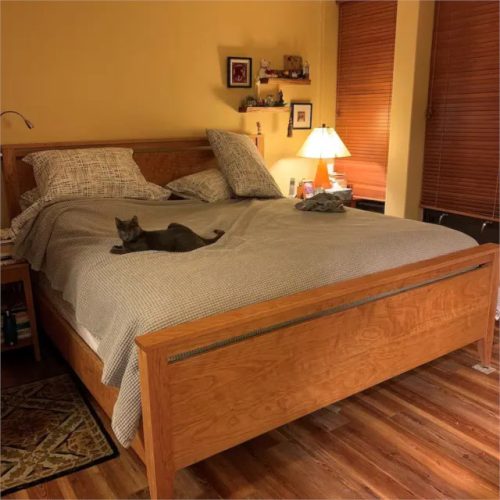 Box Spring Bed with tapered posts nbrnv07-1 photo review
